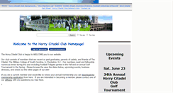 Desktop Screenshot of horrycitadelclub.org